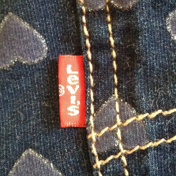 Levi's Girls' Shorts, Knit Denim, Sz. 10 - Picture 5 of 7